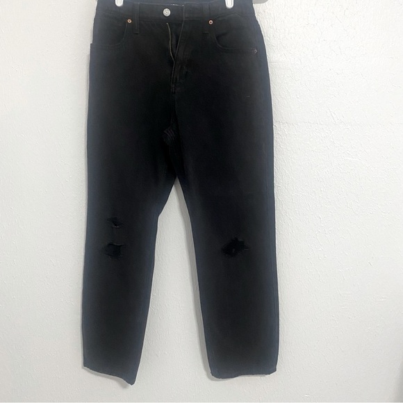 Old Navy Girls High Rise Slouchy Straight Adjustable Waist Wide Leg Jean Size 16 - Picture 1 of 7